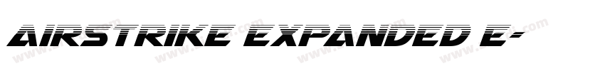 Airstrike Expanded E字体转换